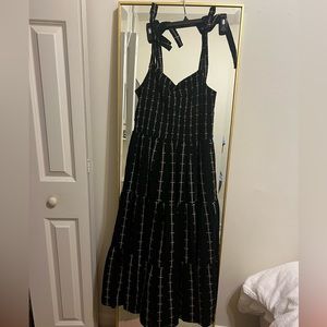 MADEWELL BOHO BLACK DRESS